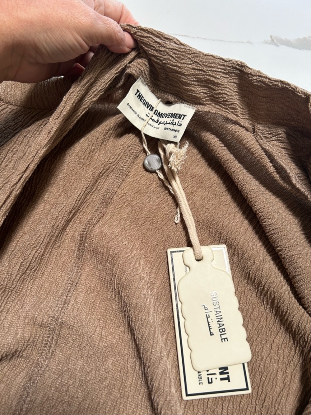 The Giving Movement Overcoat Robe Duster - Picture 6 of 9